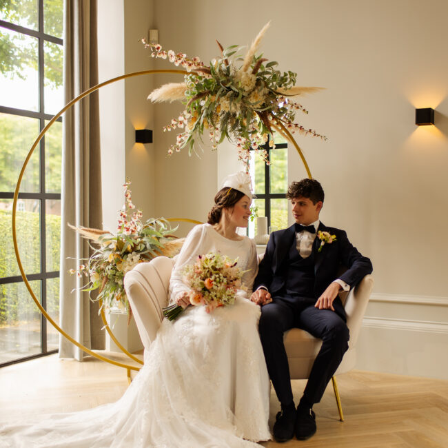 trouwjurk wit romantisch