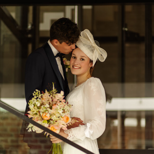 bruidsjurk romantisch wit